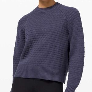 Lululemon Texture Play Crew Sweater